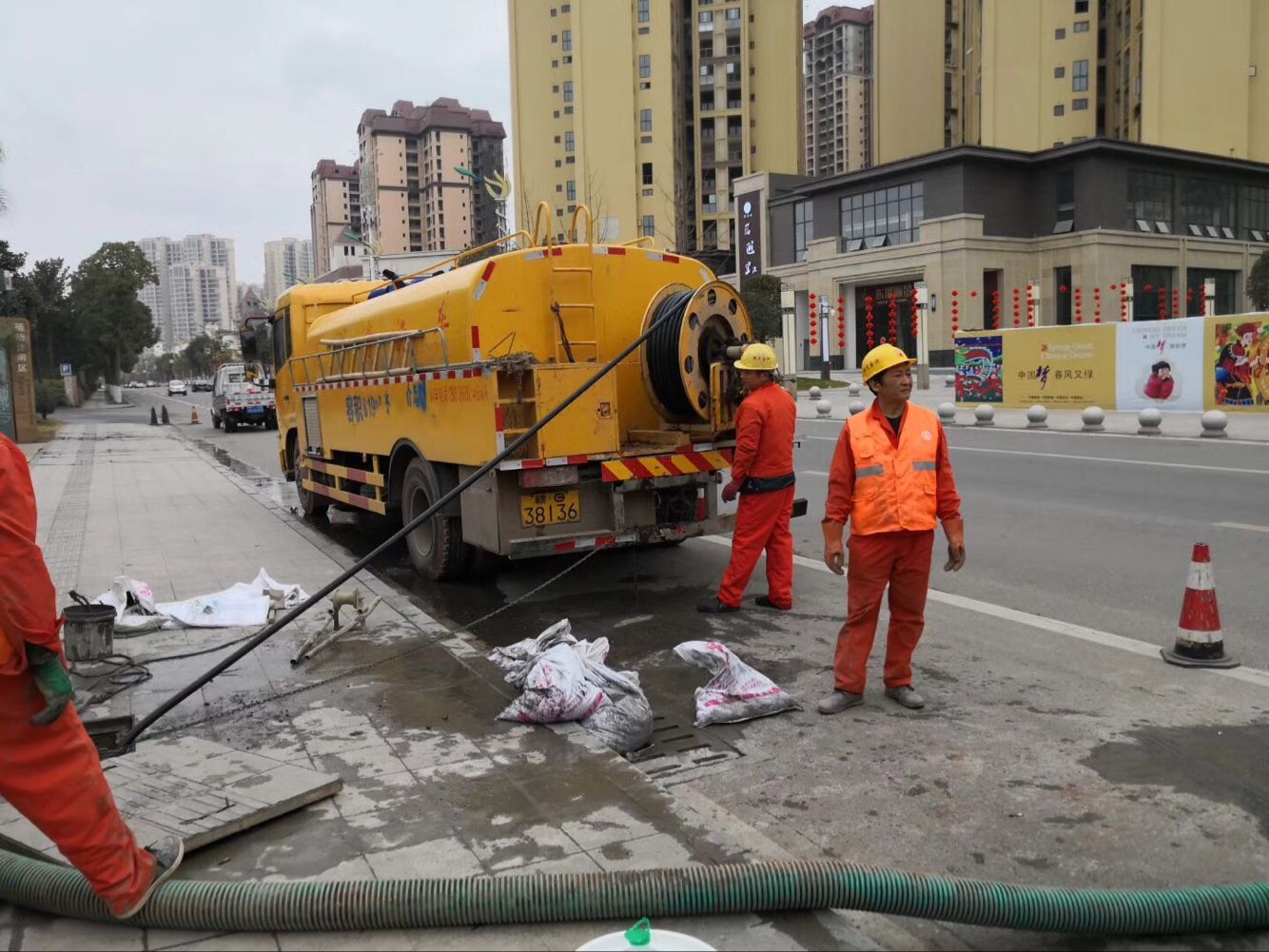 魏都排污管道清淤-管道清洗